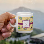 Ovals & Swirls Single Shot Espresso Cup - Single (Personalized)