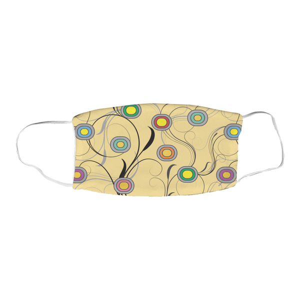 Ovals & Swirls Fabric Face Mask