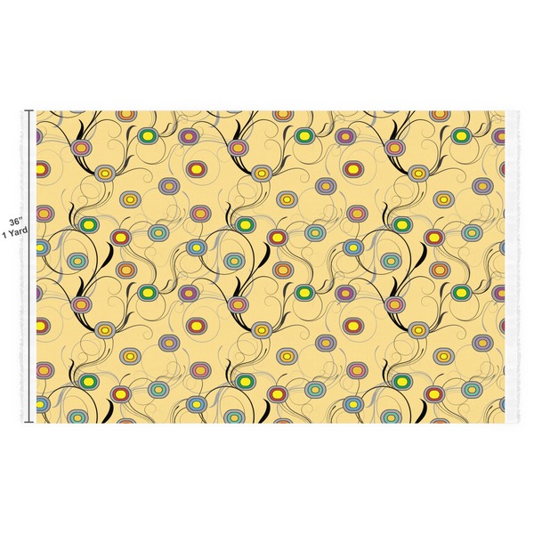 Ovals & Swirls Fabric Full Yard