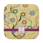 Ovals & Swirls Face Towel (Personalized)