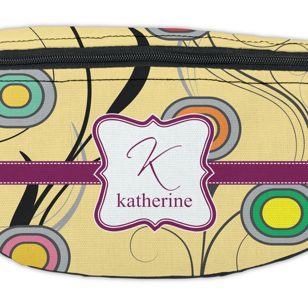 Ovals & Swirls Fanny Pack - Closeup