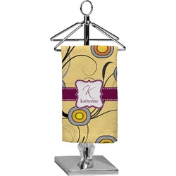 Ovals & Swirls Finger Tip Towel - Full Print (Personalized)