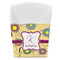 Ovals & Swirls French Fry Favor Box - Front View