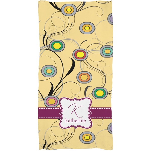 Ovals & Swirls Full Sized Bath Towel - Apvl