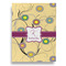 Ovals & Swirls Garden Flags - Large - Double Sided - FRONT
