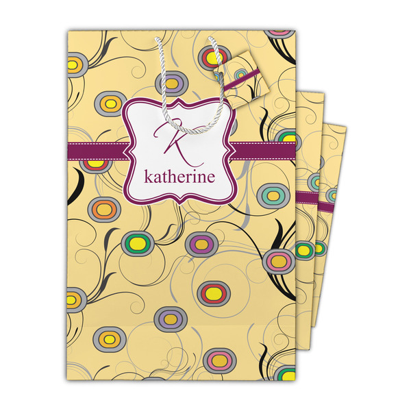 Ovals & Swirls Gift Bags - Parent/Main