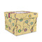 Ovals & Swirls Gift Boxes with Lid - Canvas Wrapped - Medium - Front/Main