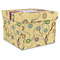 Ovals & Swirls Gift Boxes with Lid - Canvas Wrapped - X-Large - Front/Main