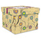 Ovals & Swirls Gift Boxes with Lid - Canvas Wrapped - XX-Large - Front/Main