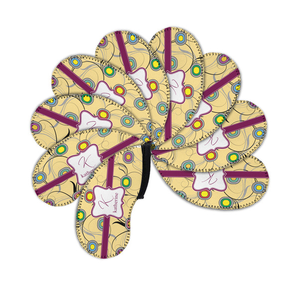 Ovals & Swirls Golf Club Covers - PARENT/MAIN (set of 9)