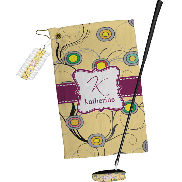 Ovals & Swirls Golf Gift Kit (Full Print)