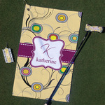 Ovals & Swirls Golf Towel Gift Set (Personalized)