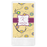 Ovals & Swirls Guest Paper Towels - Full Color (Personalized)