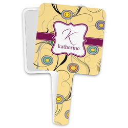 Ovals & Swirls Hand Mirror (Personalized)