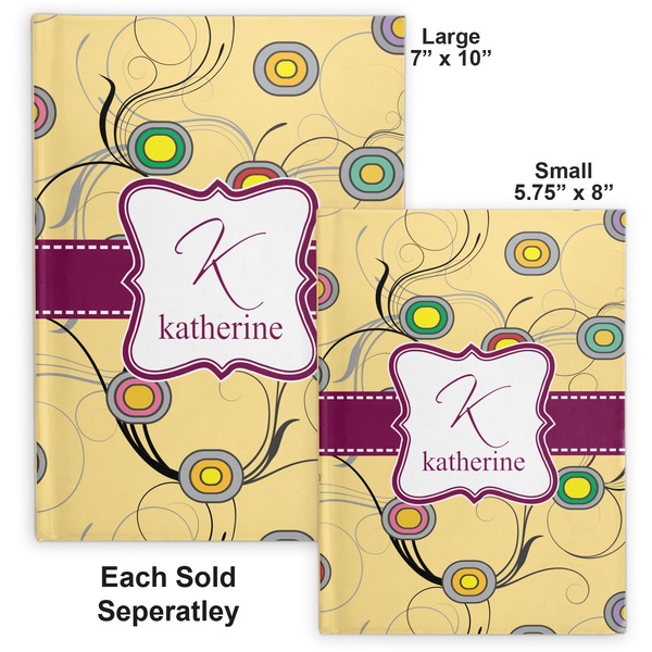 Ovals & Swirls Hard Cover Journal - Compare