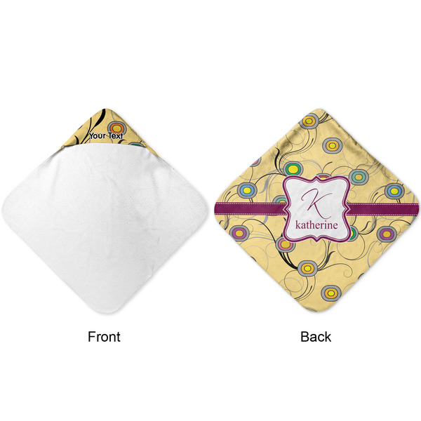 Ovals & Swirls Hooded Baby Towel- Approval
