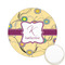 Ovals & Swirls Printed Cookie Topper - 2.15" (Personalized)
