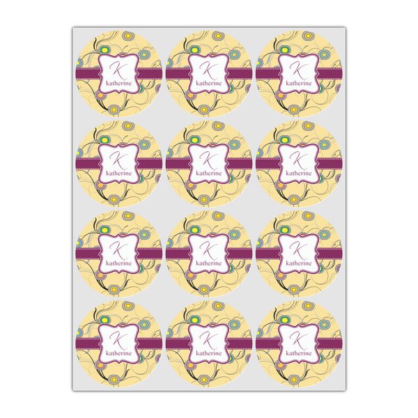 Ovals & Swirls Icing Circle - Small - Set of 12