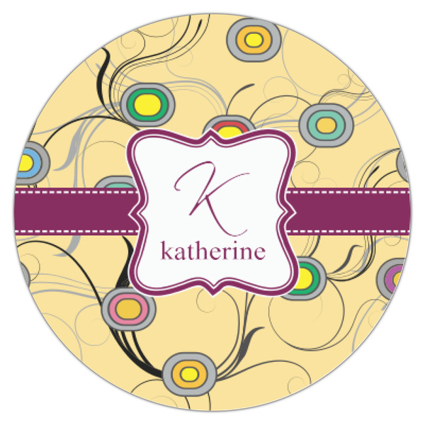 Ovals & Swirls Icing Circle - XSmall - Single