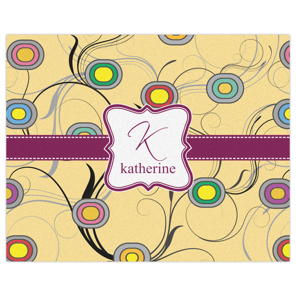 Ovals & Swirls Indoor / Outdoor Rug - 8'x10' - Front Flat