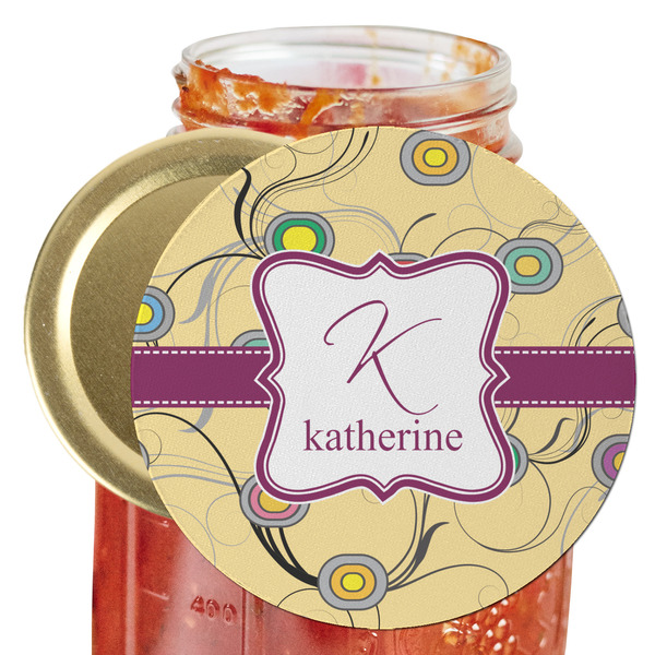 Custom Ovals & Swirls Jar Opener (Personalized)