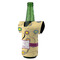 Ovals & Swirls Jersey Bottle Cooler - ANGLE (on bottle)