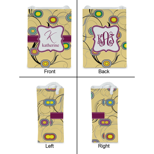 Ovals & Swirls Jewelry Gift Bag - Gloss - Approval