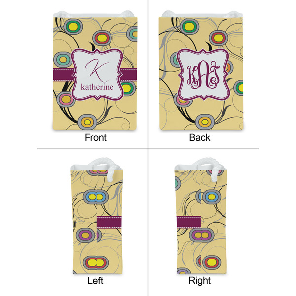 Ovals & Swirls Jewelry Gift Bag - Matte - Approval