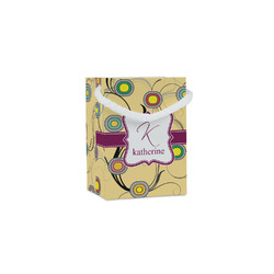 Ovals & Swirls Jewelry Gift Bags - Matte (Personalized)