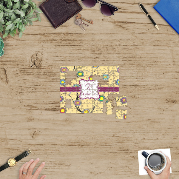 Ovals & Swirls Jigsaw Puzzle 110 Piece - In Context