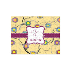 Ovals & Swirls 252 pc Jigsaw Puzzle (Personalized)