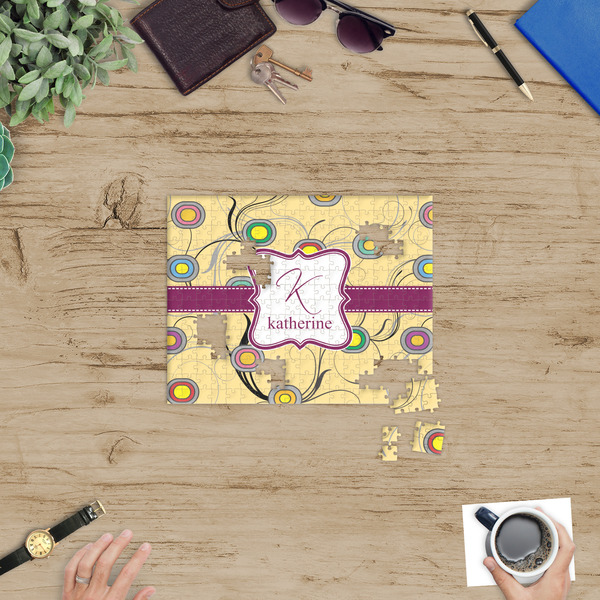 Ovals & Swirls Jigsaw Puzzle 252 Piece - In Context