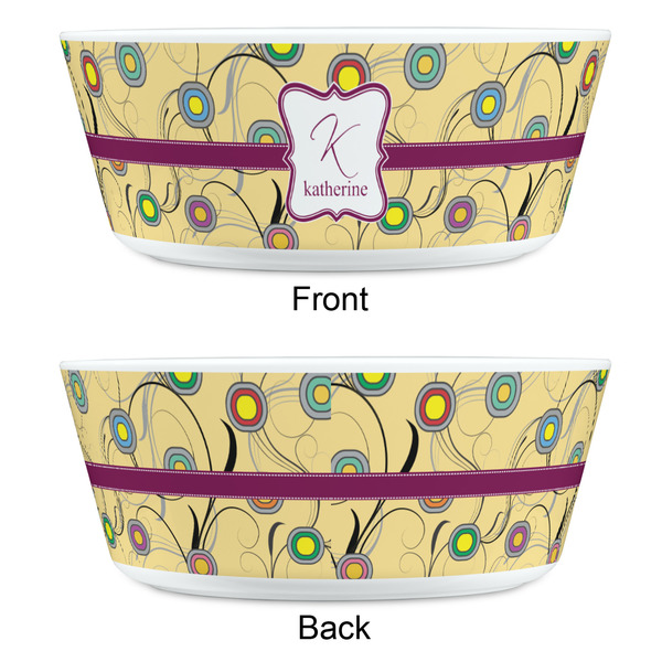 Ovals & Swirls Kids Bowls - APPROVAL
