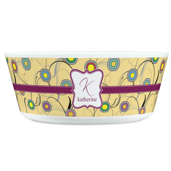 Ovals & Swirls Kids Bowls - FRONT
