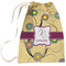 Ovals & Swirls Large Laundry Bag - Front View