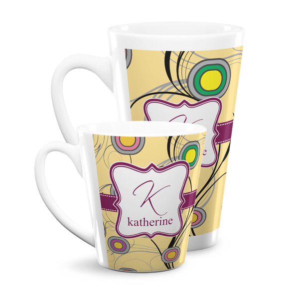 Ovals & Swirls Latte Mugs Main