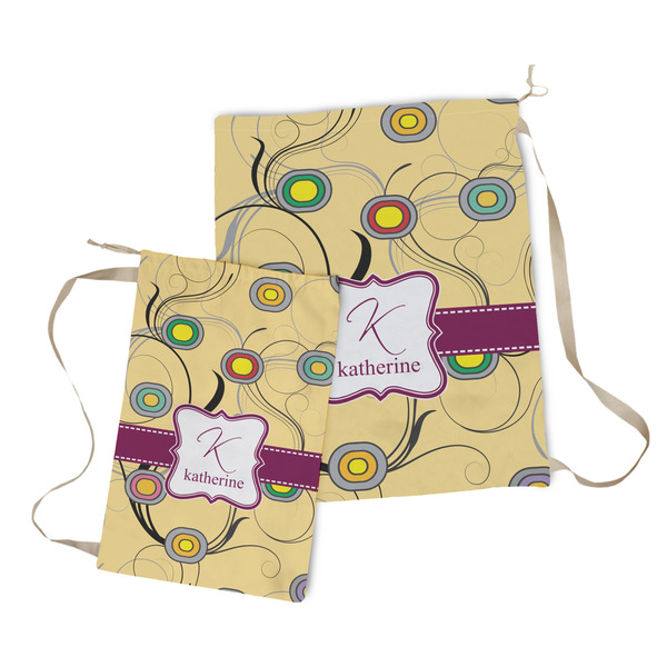Ovals & Swirls Laundry Bag - Both Bags