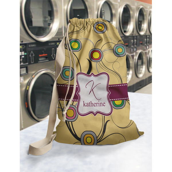 Ovals & Swirls Laundry Bag in Laundromat