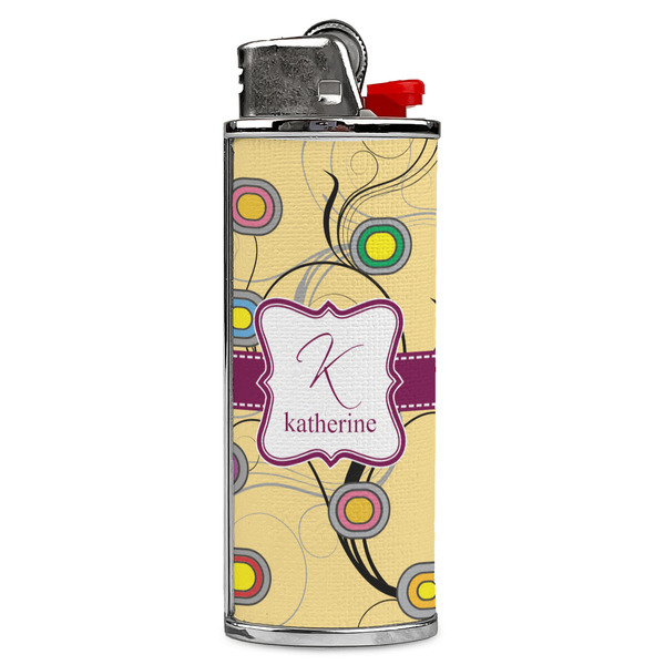 Custom Ovals & Swirls Case for BIC Lighters (Personalized)
