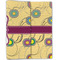 Ovals & Swirls Linen Placemat - Folded Half (double sided)