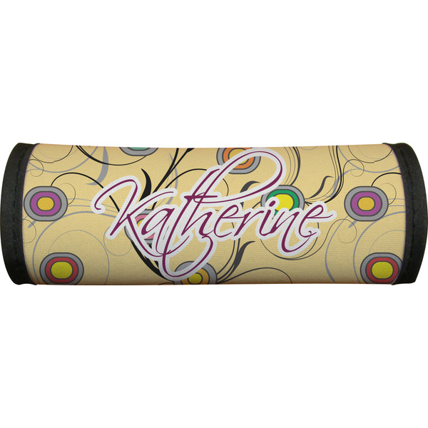 Ovals & Swirls Luggage Handle Wrap