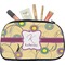 Ovals & Swirls Makeup / Cosmetic Bag - Medium (Personalized)