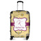 Ovals & Swirls Suitcase - 24" Medium - Checked (Personalized)