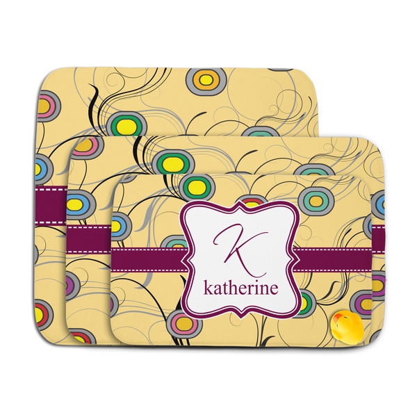 Ovals & Swirls Memory Foam Bath Mat - MAIN PARENT