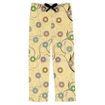 Ovals & Swirls Mens Pajama Pants - XS
