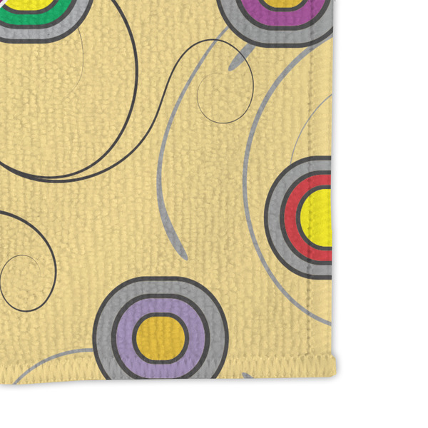 Ovals & Swirls Microfiber Dish Rag - DETAIL
