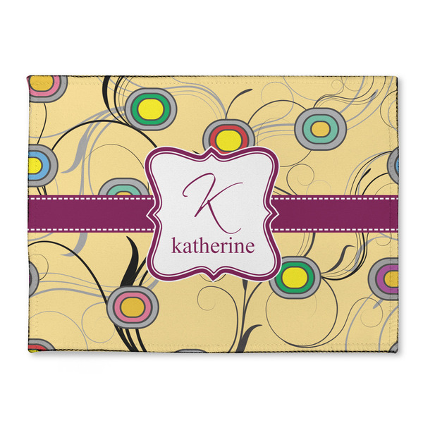 Custom Ovals & Swirls Microfiber Screen Cleaner (Personalized)