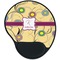 Ovals & Swirls Mouse Pad with Wrist Support - Main