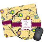Ovals & Swirls Mouse Pad (Personalized)