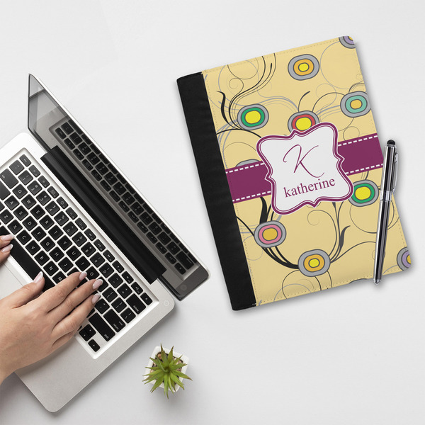 Ovals & Swirls Notebook Padfolio - LIFESTYLE (large)
